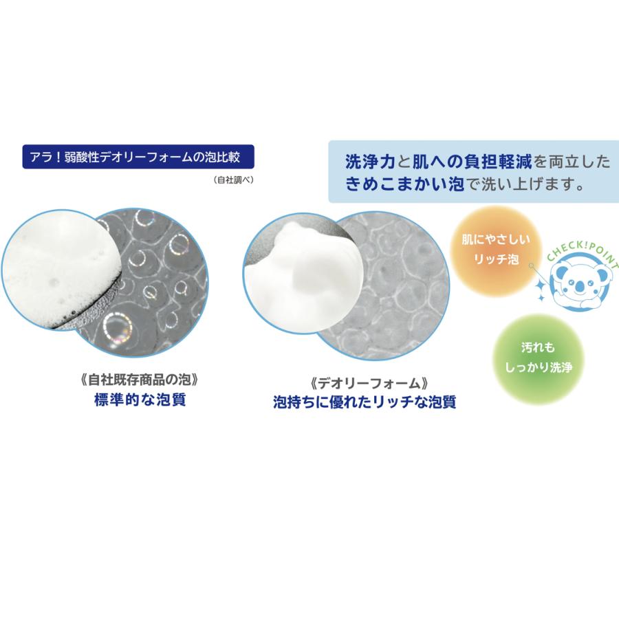 ARA（PHOENIX） アラ！弱酸性薬用デオリーフォーム 550mL × 12個 介護