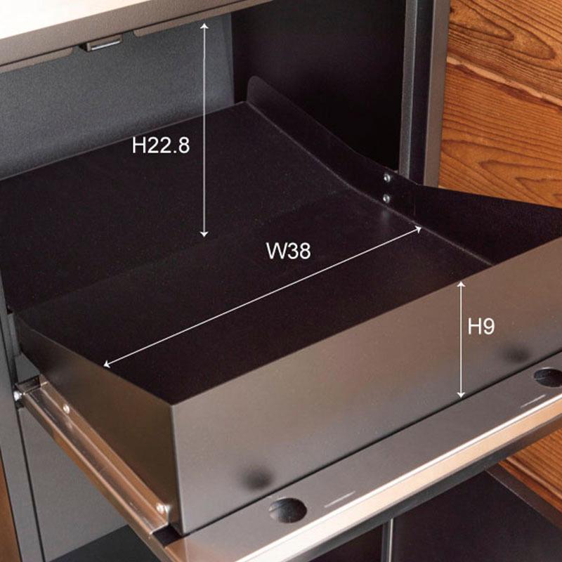 東谷 デリバリーボックス 鍵付き 宅配ボックス 大容量 置き型