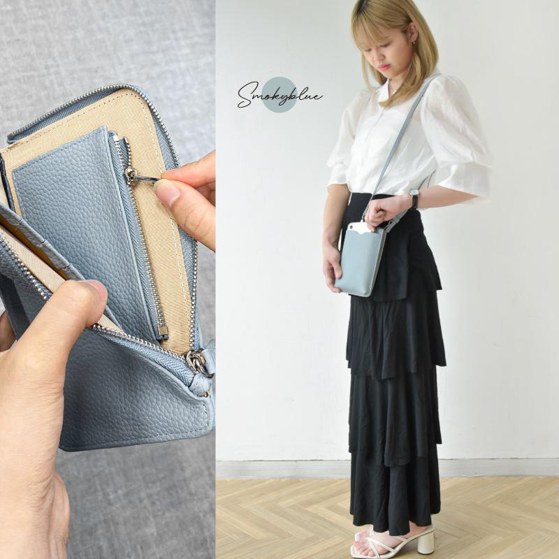 スマホポーチ レディース ショルダー 軽量 PUレザー スマホショルダー 斜め掛け おしゃれ スマホ入れ 携帯入れ ポシェット ギフト プレゼント おすすめ |  | 10