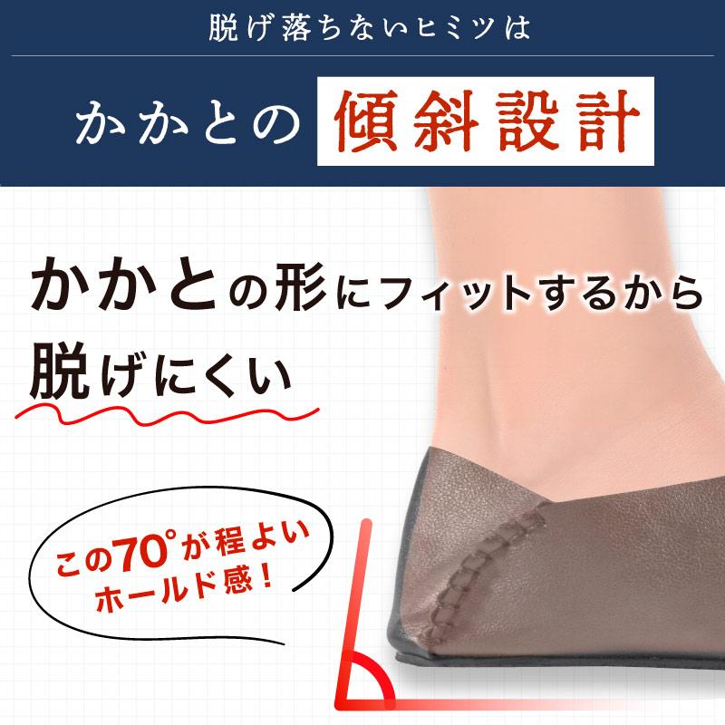 bon bonheur 携帯スリッパ 折らない レディース メンズ おしゃれ 収納