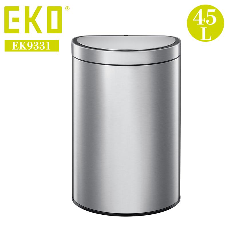 EKO（イーケーオー） ゴミ箱 セミラウンド型 45L ステンレス センサー