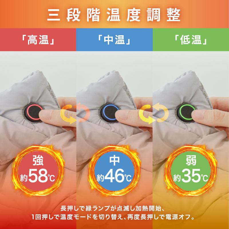 enetanpo ヒーターマット ホットマット USB給電 温度三段階調節 enetanpo ヒーターマット ホットマット USB給電 温度三段階調節