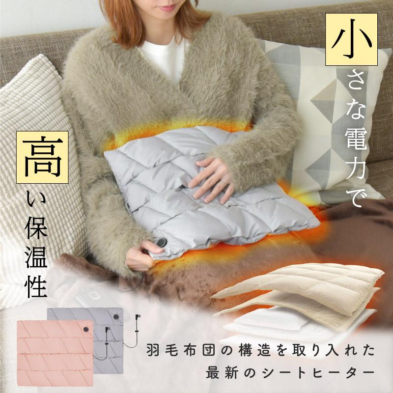 enetanpo ヒーターマット ホットマット USB給電 温度三段階調節