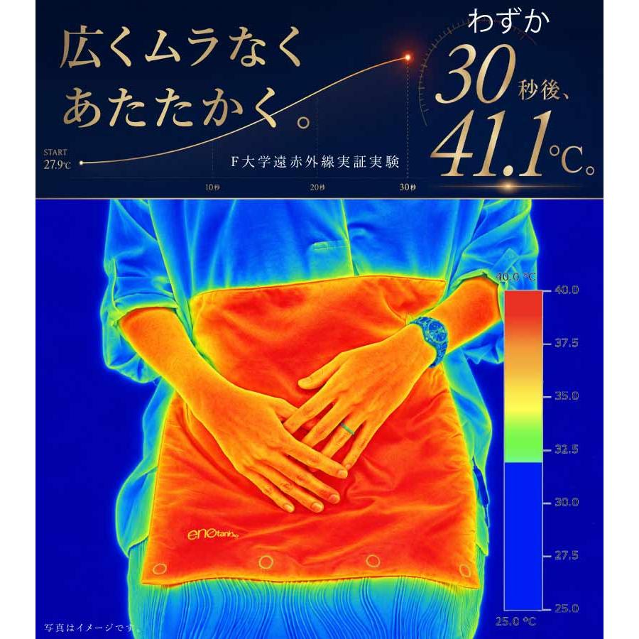 enetanpo 2枚セット ホットマット USB給電 一人用 ミニ 薄型 軽量
