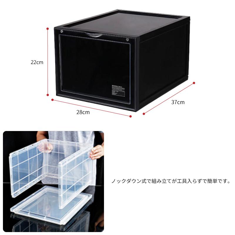 b.c.l bcl スニーカーボックス 6個セット 縦入れ 18cm高 b.c.l bcl スニーカーボックス 6個セット 縦入れ 18cm高