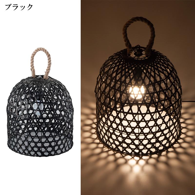 かごライト E26 蛍光球付き テーブルライト 卓上ライト テーブル