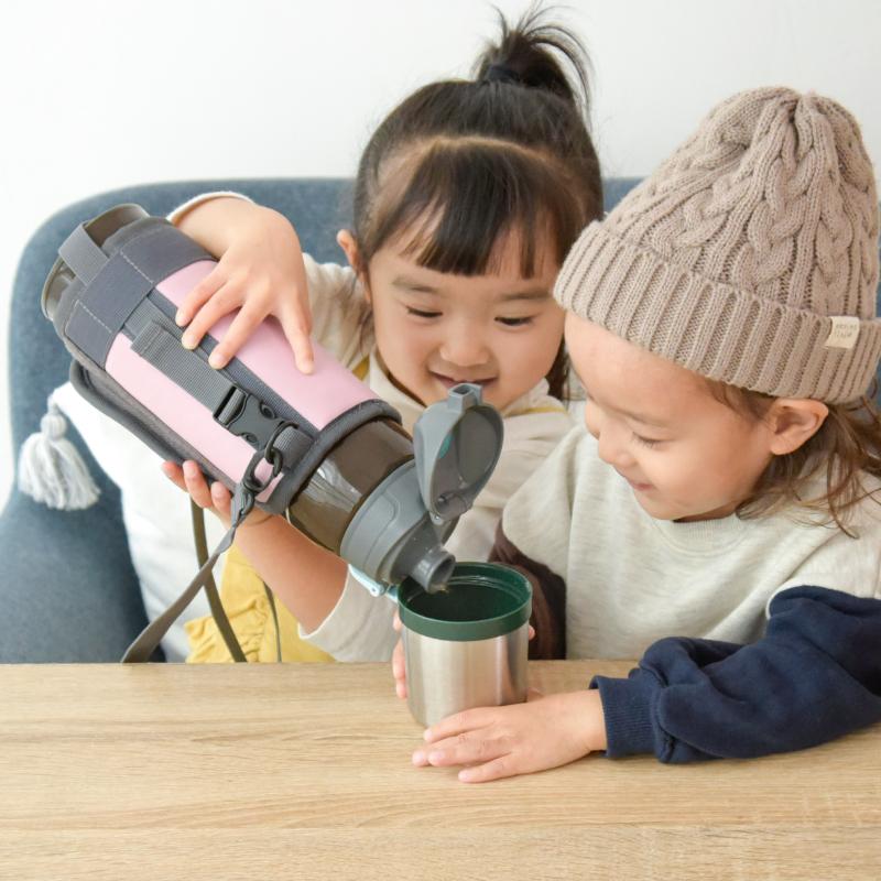 水筒カバー 1L 水筒ケース ショルダー ボトルホルダー 肩掛け 子供 大人 1000ml 800ml ペットボトルホルダー 水筒ホルダー マイボトルカバー 保冷 保温|kurashikan|06