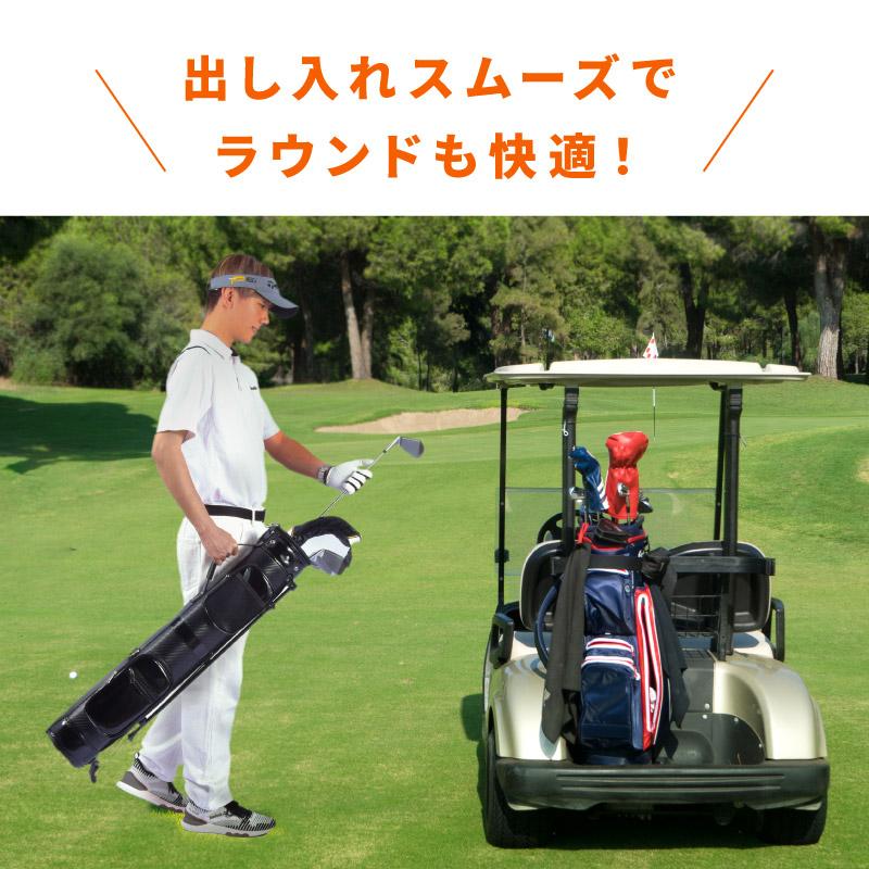 ゴルフバッグ メンズ レディース 軽量 キャディバッグ スタンド ヘッドカバー付き 大容量 9本収納 ゴルフ用バッグ ゴルフ セルフスタンドバッグ クラブケース｜kurashikan｜15