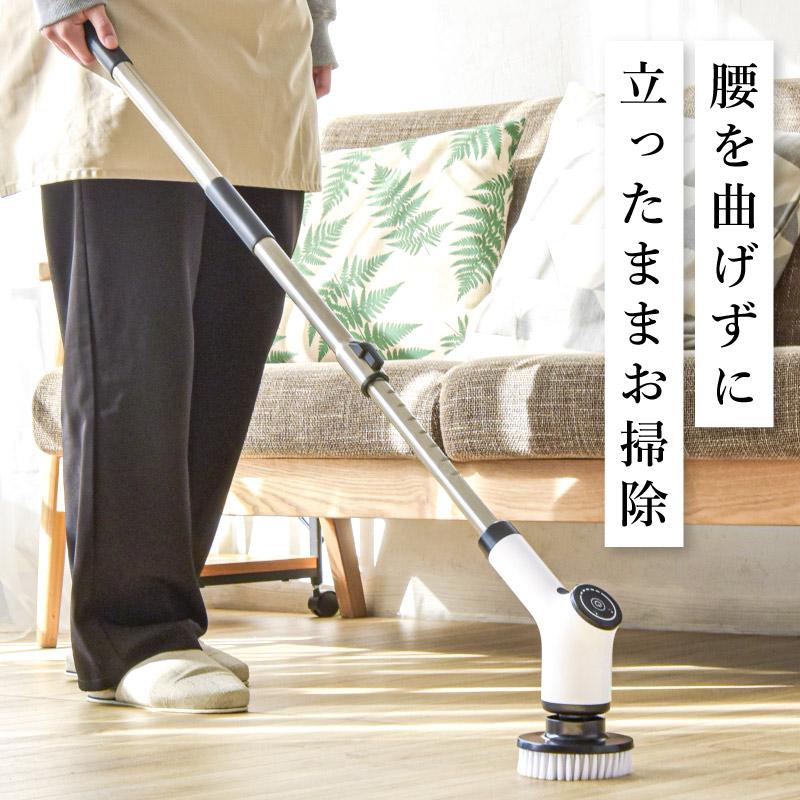 MONOWA 電動ブラシ 掃除用 充電式 高速回転 コードレス 8種類 付 MONOWA 電動ブラシ 掃除用 充電式 高速回転 コードレス 8種類 付