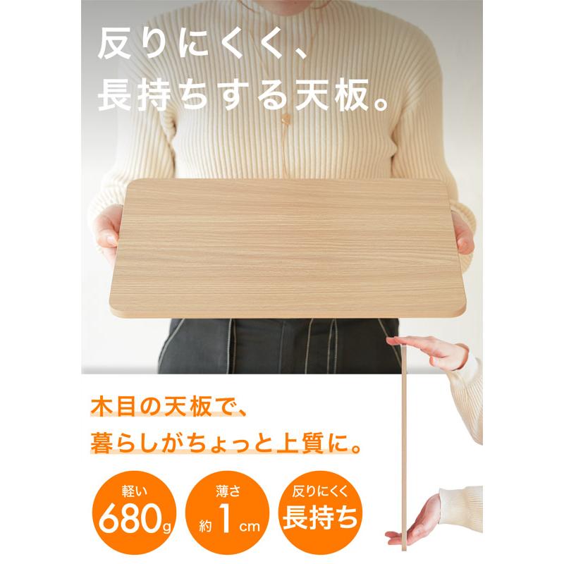 MONOWA キッチンワゴン 天板付き 3段 大容量 キャスター付き 収納