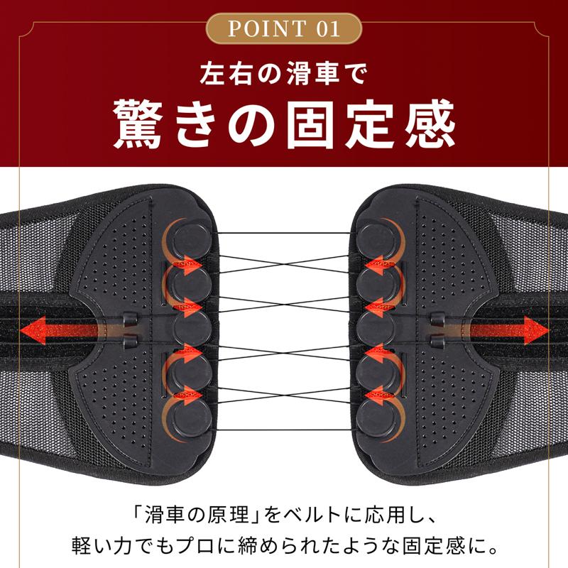 POWERS Dr. 骨盤ベルト 腰痛 コルセット 骨盤サポーター 腰サポーター