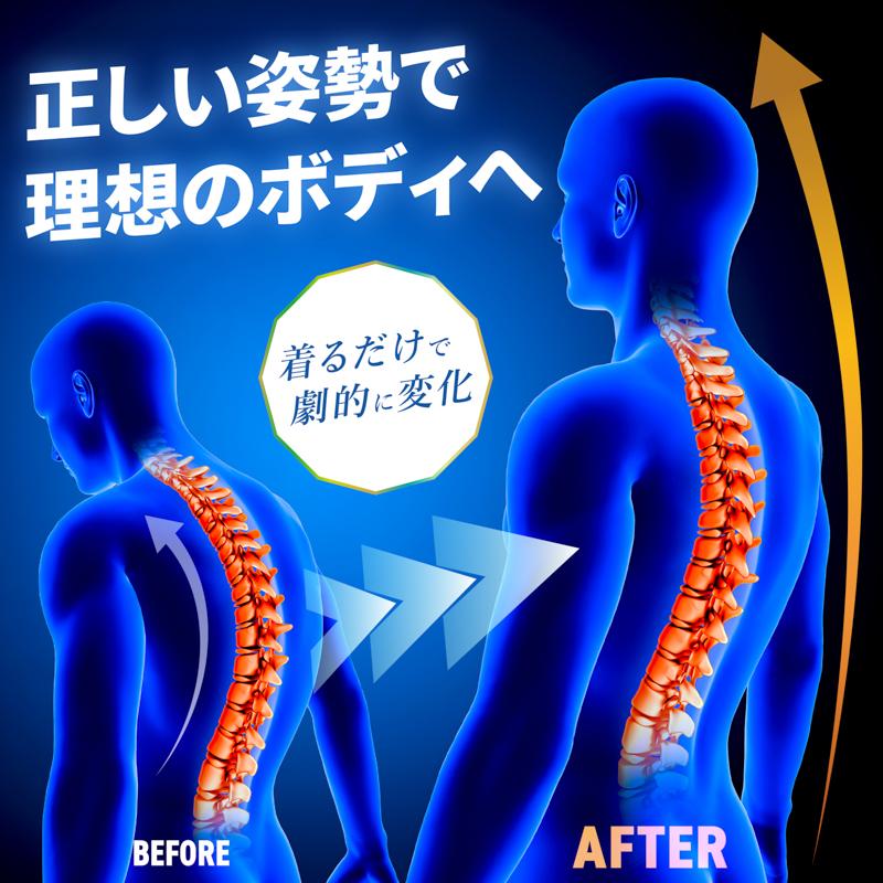 POWERS Dr. 骨盤ベルト 腰痛 コルセット 骨盤サポーター 腰サポーター