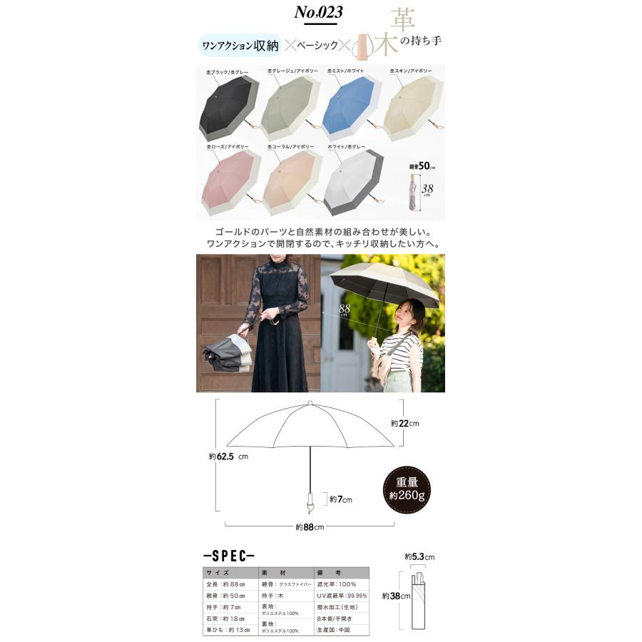 SOLSHADE（ソルシェード） 日傘 折りたたみ傘 完全遮光 -47℃の遮熱効果