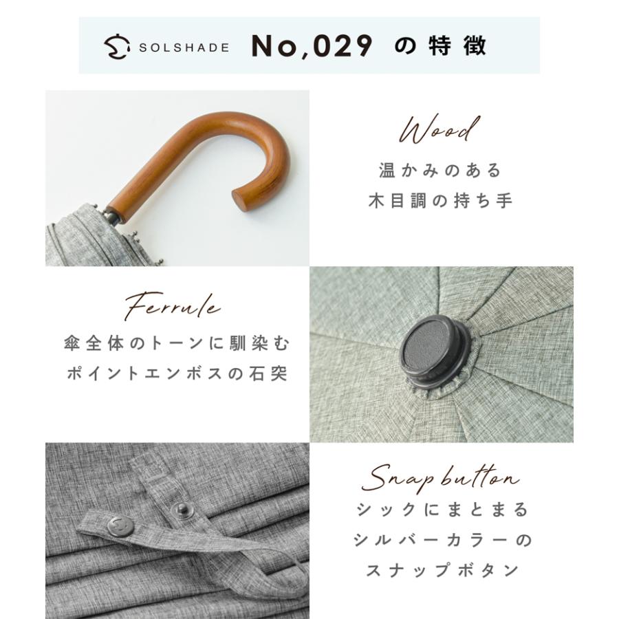 SOLSHADE（ソルシェード） 日傘 完全遮光 折りたたみ 2段折り 8本骨