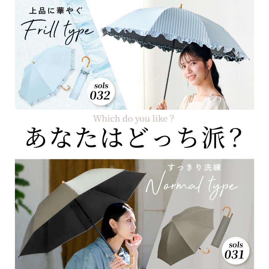 SOLSHADE（ソルシェード） 日傘 完全遮光 折りたたみ UVカット 2段折り
