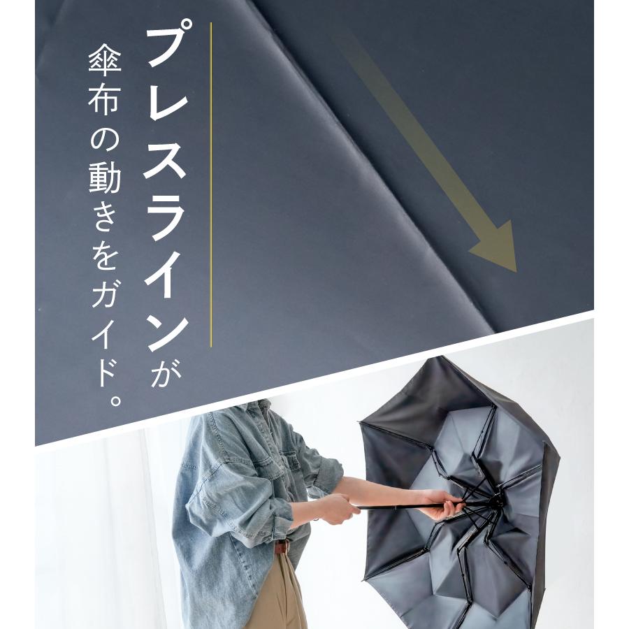 SOLSHADE（ソルシェード） 日傘 折りたたみ 完全遮光 サラ生地 × 天然