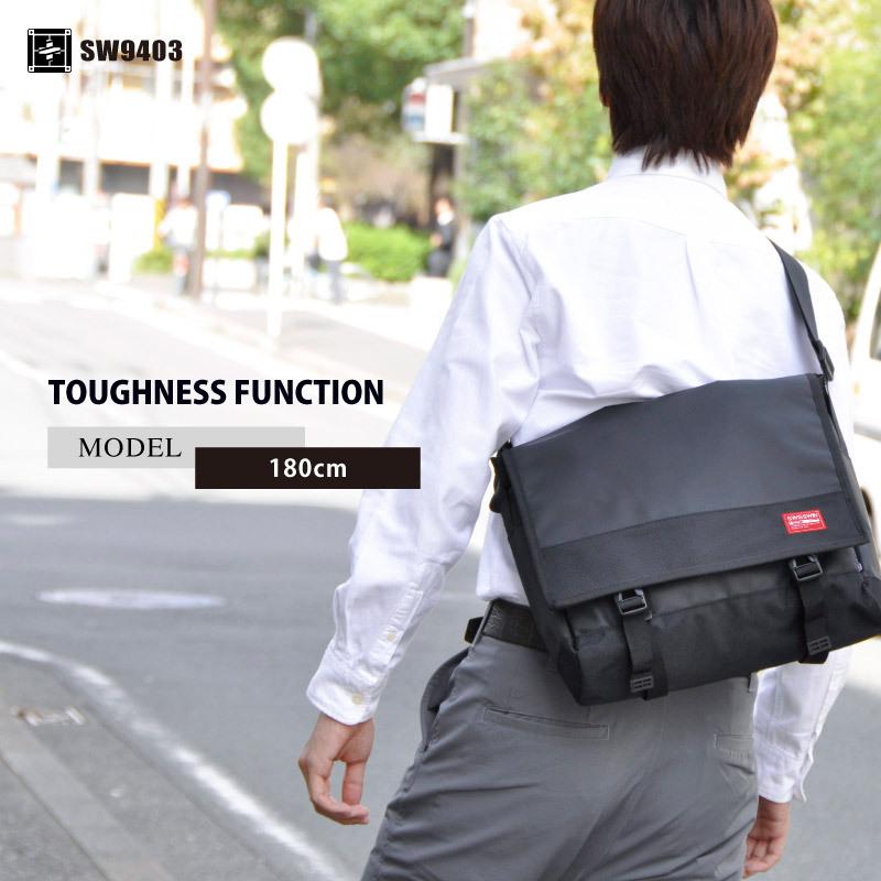 SWISSWIN スイスウィン メッセンジャーバッグ a4 大容量 メンズ 撥水