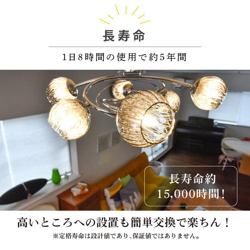 Wasser（大河商事） LED電球 G9 電球色 2900K 40W相当 360度の配光角 