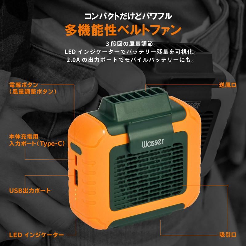Wasser ベルトファン　4個 Wasser ベルトファン 4個