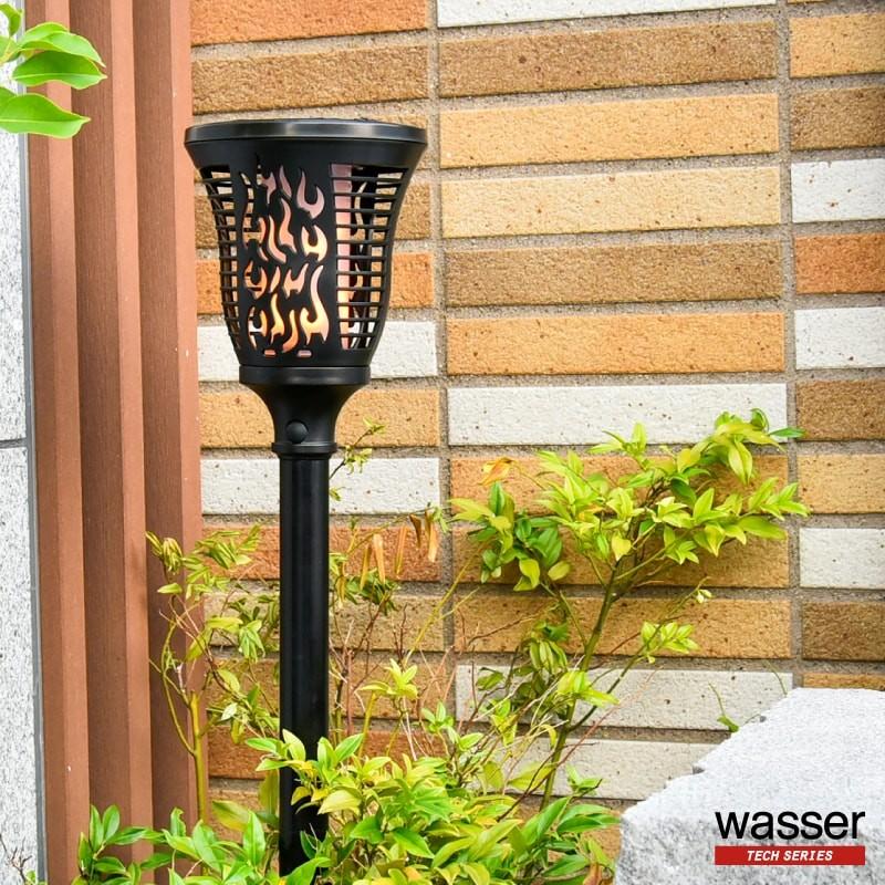 ガーデンライト ソーラー LED 屋外 防水 自動点灯 自動消灯 ソーラー