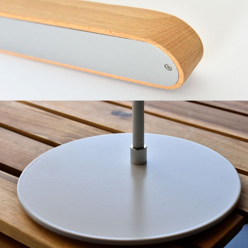 Wasser（大河商事） LED 卓上ライト 木製 スティックライト おしゃれ