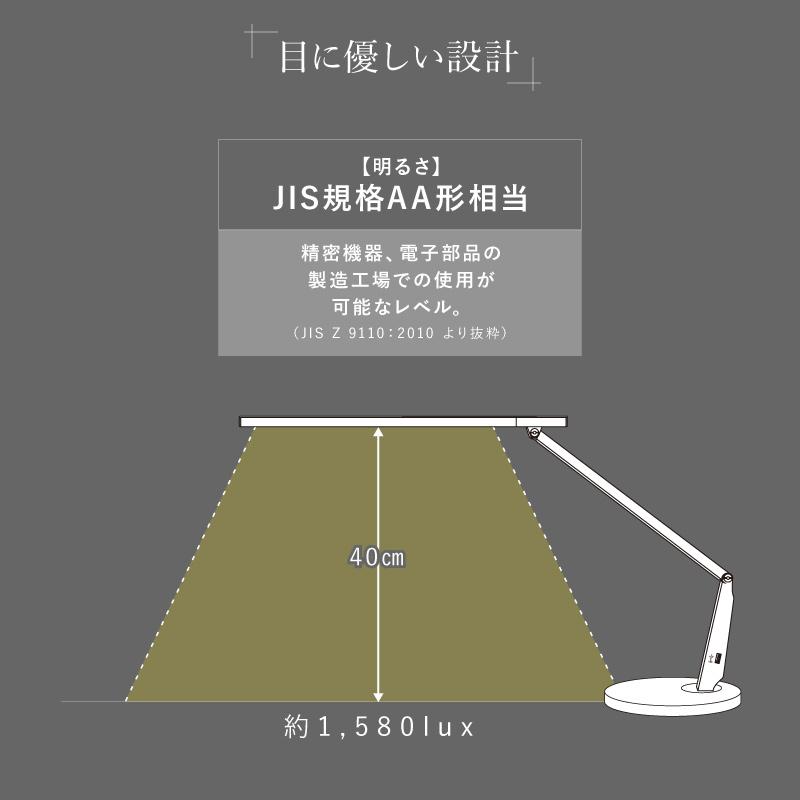 LED デスクライト クランプ JIS規格AA形 調光 調色 目に優しい クランプライト スタンドライト 卓上ライト 読書灯 テレワーク おすすめの画像