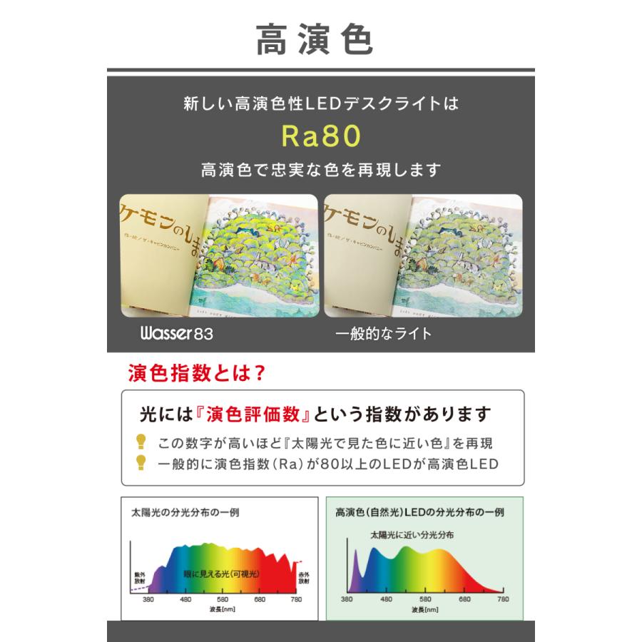 デスクライト 目に優しい アンティーク 北欧 広範囲を照射 LED 学習机 無段階調光 調色 電気スタンド 卓上ライト ナイトライト搭載 テレワーク|kurashikan|07