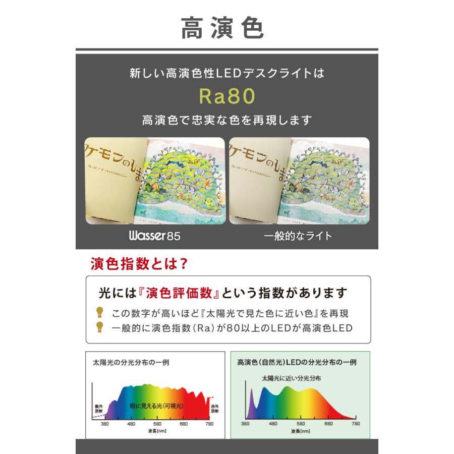 デスクライト LED 目に優しい T字型 JIS規格AA形 調光 調色 卓上ライト スタンドライト 電気スタンド デスクスタンド 学習机 テレワーク｜kurashikan｜14