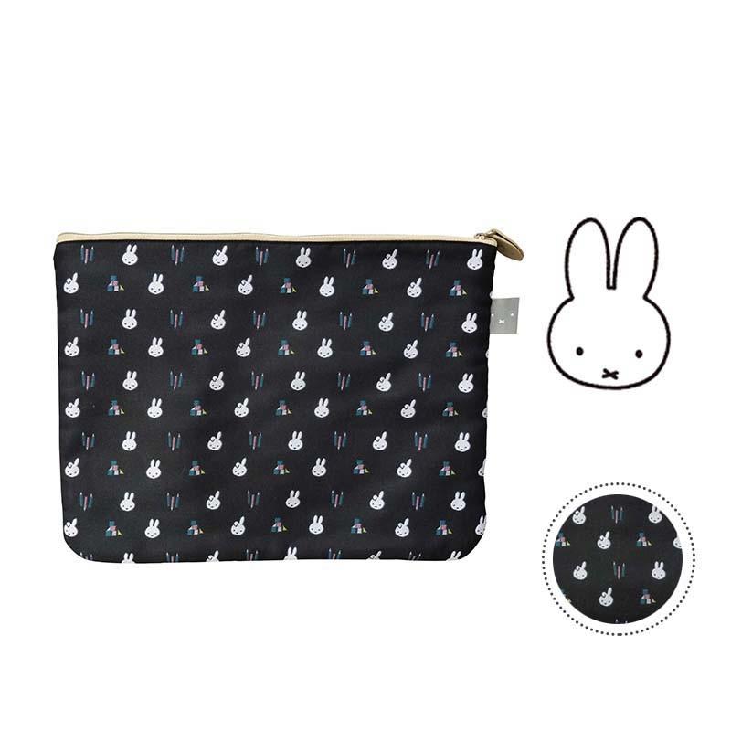 ミッフィー フラットポーチ ファスナー 小物 ミッフィーグッズ ジャガード シリーズ おしゃれ かわいい キャラクター グッズ プレゼント 人気 Watanabe Mf 06 E One イーワン暮らし館 通販 Yahoo ショッピング