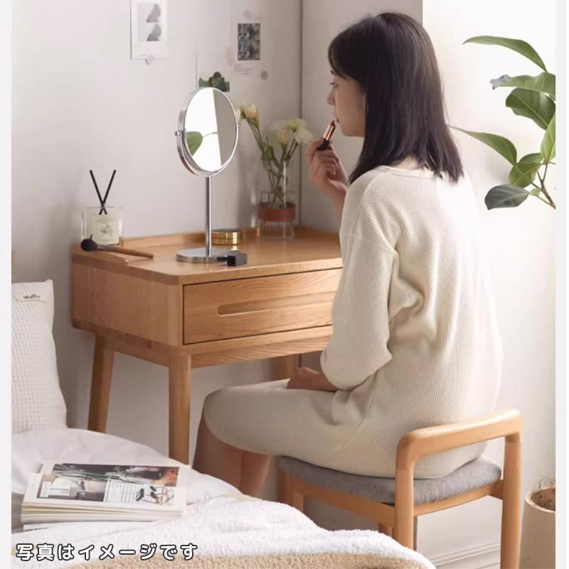 ドレッサー コンパクト 幅60cm 化粧台 仕切り入り 引き出し 天然 ドレッサー コンパクト 幅60cm 化粧台 仕切り入り 引き出し 天然