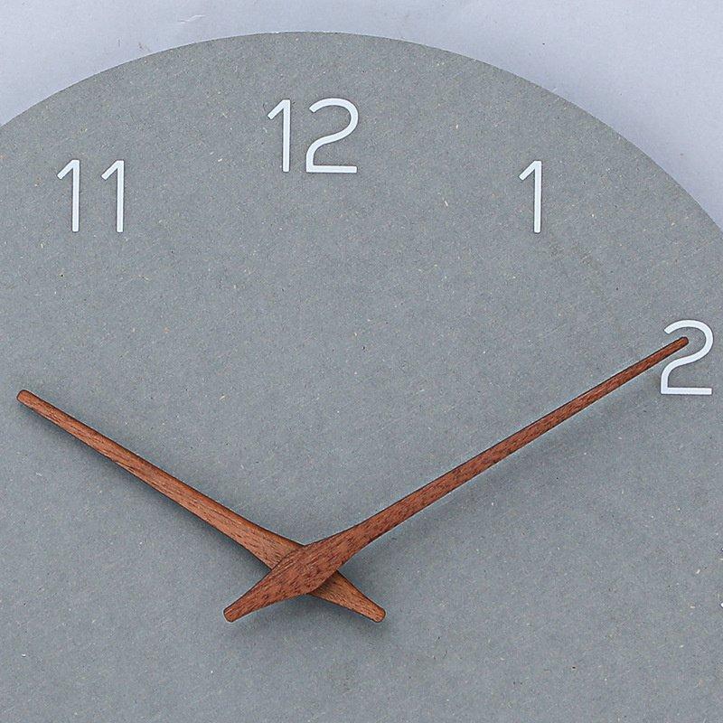 中古 時計 掛け時計 おしゃれ アンティーク ビンテージ レトロ 北欧風 静音 連続秒針 シンプル デジタル 非電波 見やすい リビング 部屋 インテリア 壁掛け時計 Discoversvg Com