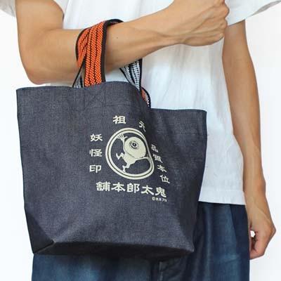 鬼太郎本舗デニムランチバッグ : 倉敷屋 - 通販 - Yahoo!ショッピング