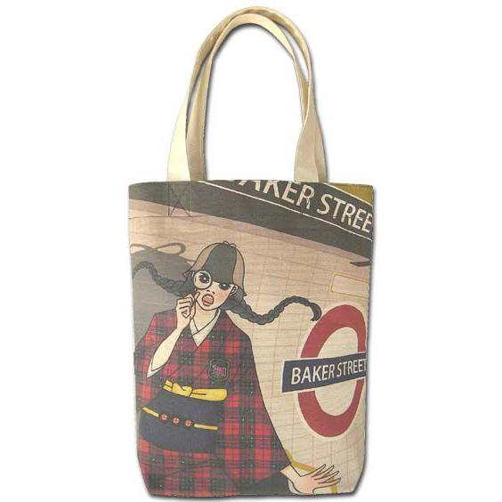コジマナオコ トートバッグ小 ロンドン 倉敷屋 漫画マンガまんが