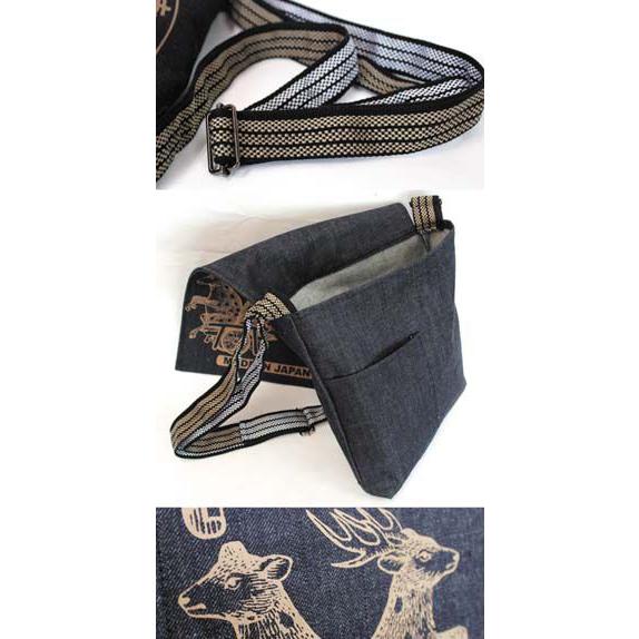 昭和レトロ本店デニムショルダーバッグ : 倉敷屋 - 通販 - Yahoo