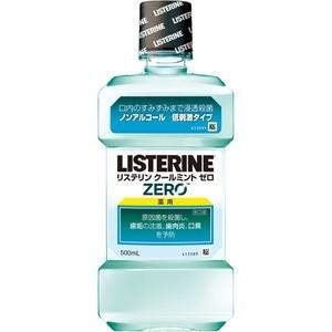 ジョンソン＆ジョンソン 薬用リステリン クールミントゼロ (500mL)【医薬部外品】 【北海道・沖縄は別途送料必要】｜kurashino-mart