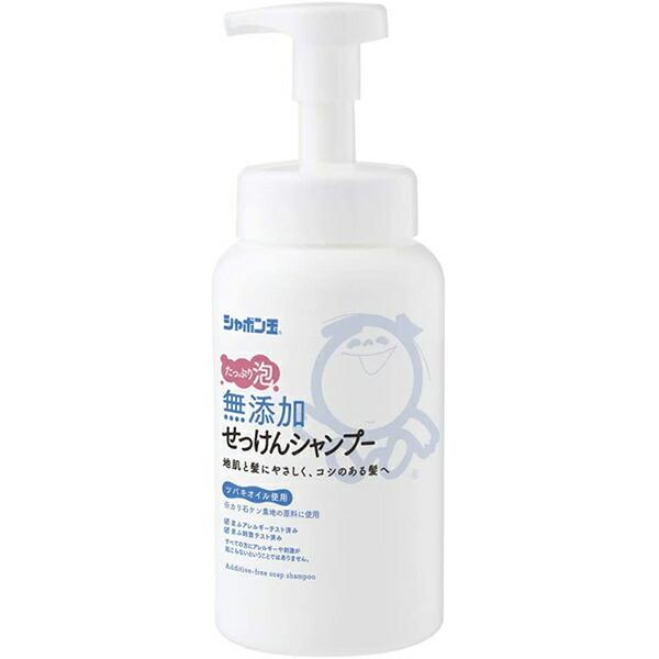 シャボン玉石けん株式会社 　無添加せっけんシャンプー　泡タイプ 520ml(発送に6-10日程・キャンセル不可)【北海道・沖縄は別途送料必要】｜kurashino-mart