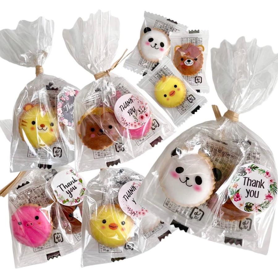 ぷちギフト プチギフト ありがとう アニマルクッキー アニマルヨーチ