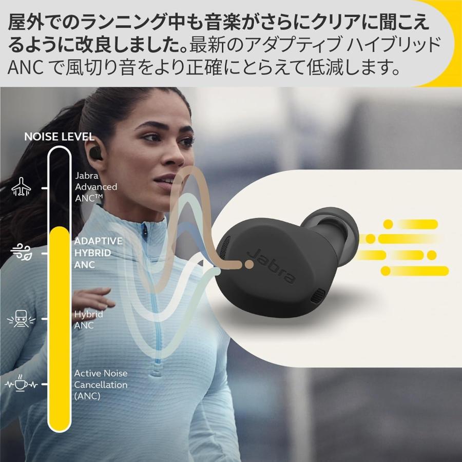 Jabra Elite 8 Active 完全ワイヤレスイヤホン ダークグレー Jabra Elite 8 Active 完全ワイヤレスイヤホン ダークグレー
