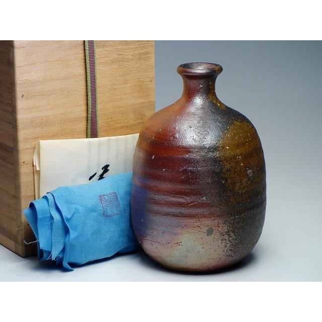 ご注文で当日配送 人間国宝 山本陶秀造 備前徳利 共箱共布 - farte.com.mx