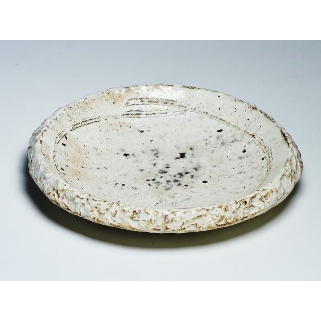 信楽 古谷製陶所 古谷信男 石目渕厚 丸皿 18 5cm G くらしのくらヤフー店 通販 Yahoo ショッピング