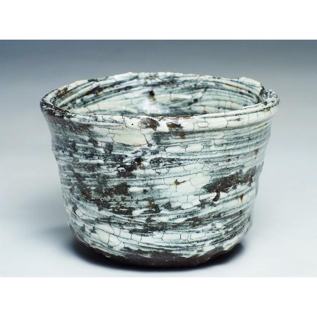 中川自然坊 刷毛目唐津八寸鉢-