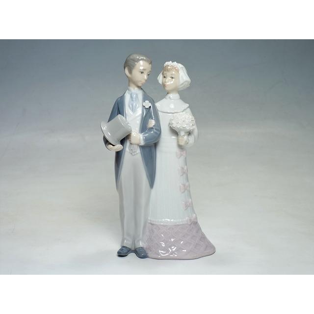 リヤドロ人形 LLADRO ウエディング 結婚式 置物 :2111096-g:くらしの
