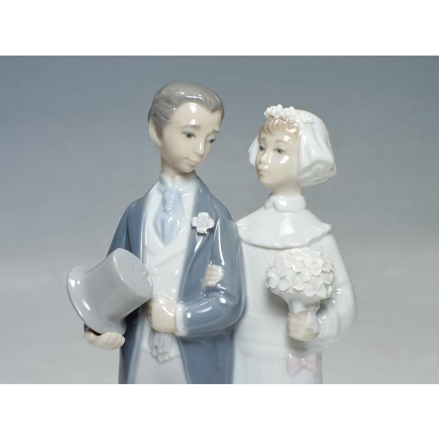 リヤドロ人形 LLADRO ウエディング 結婚式 置物 :2111096-g:くらしの 