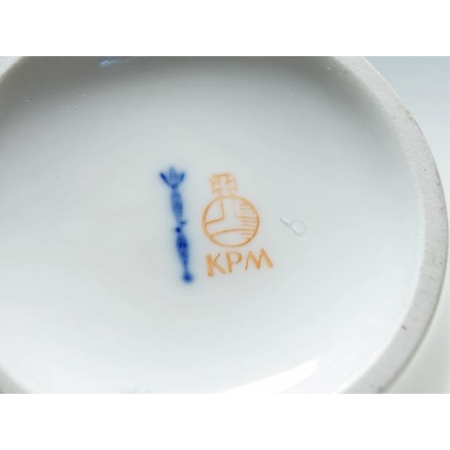 KPM ベルリン 花瓶 20cm パンジー ビオラ 1945~62年｜kurashinokura｜06