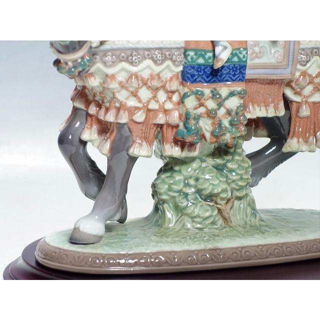 リヤドロ Lladro リアドロ 陶器人形 置物 1489 サン・ホセのお祭り 少年少女の行進 馬｜kurashinokura｜05