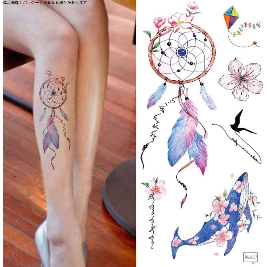 Yesallwas タトゥーシール 蓮の花 薔薇 赤 紫 蝶 花 6枚セット 黒 赤 入れ墨シール リアル 大判 防水 長持ち 和彫り 刺青シール Gys 暮らしのストア 通販 Yahoo ショッピング