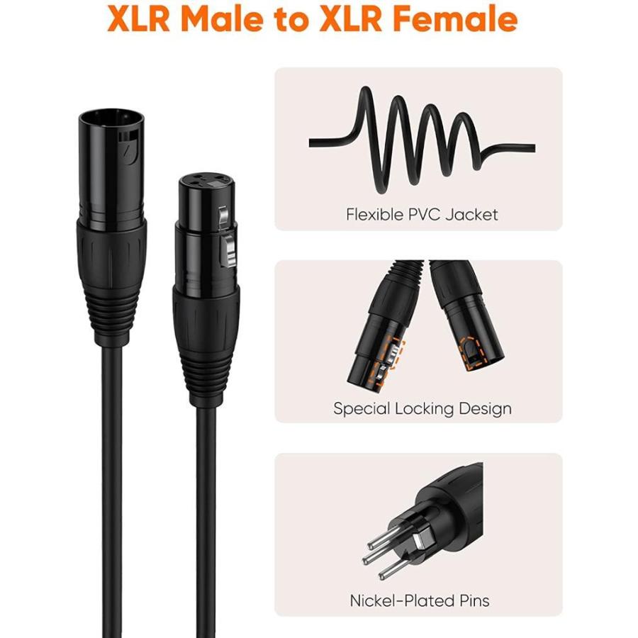 大決算セール 新品 XLR変換，CableCreation