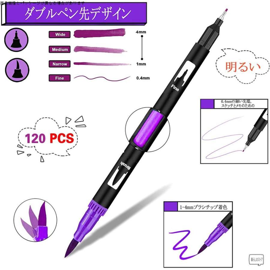 Ccfoud カラーペン セット 1色水彩カラー筆ペン イラストマーカー 太字 細字 2種類ペン先 イラストペン マーカーペン 水性 鮮やか 手 製図用シャープペンシル British Academy Hafrelbaten Com