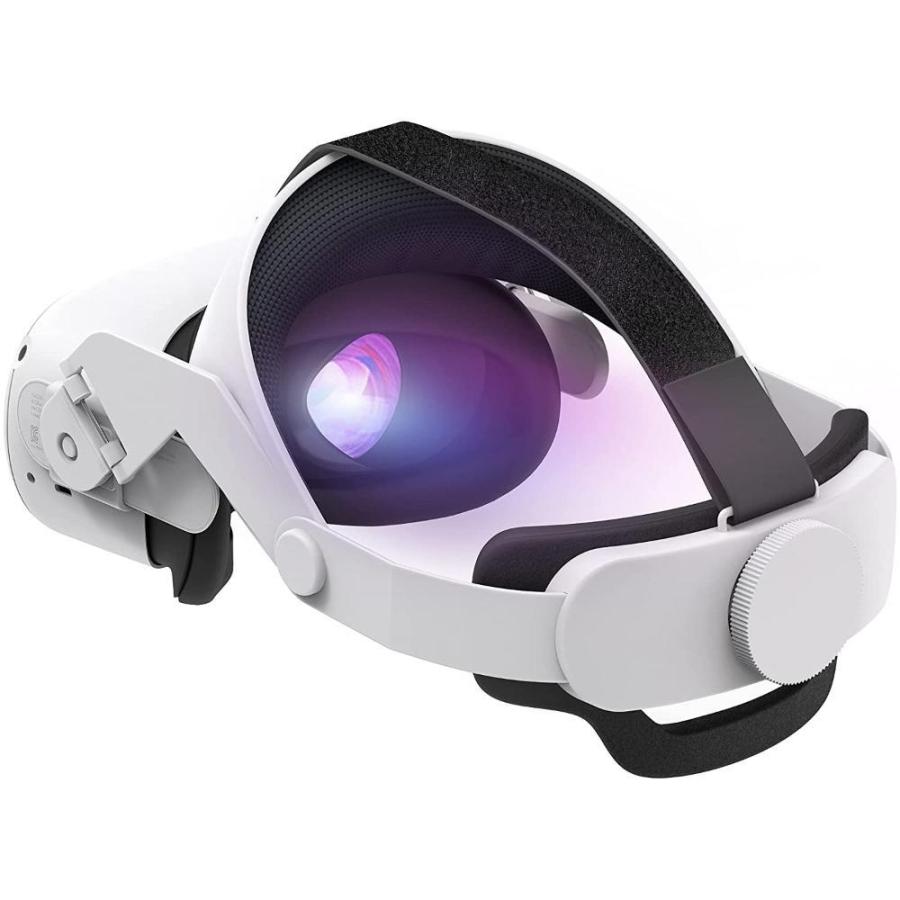 欲しいの 品質は非常に良い Oculus Quest 2 Elite ストラップ ギアを調整する 調整可能なOculus vrゴーグル VRヘッド