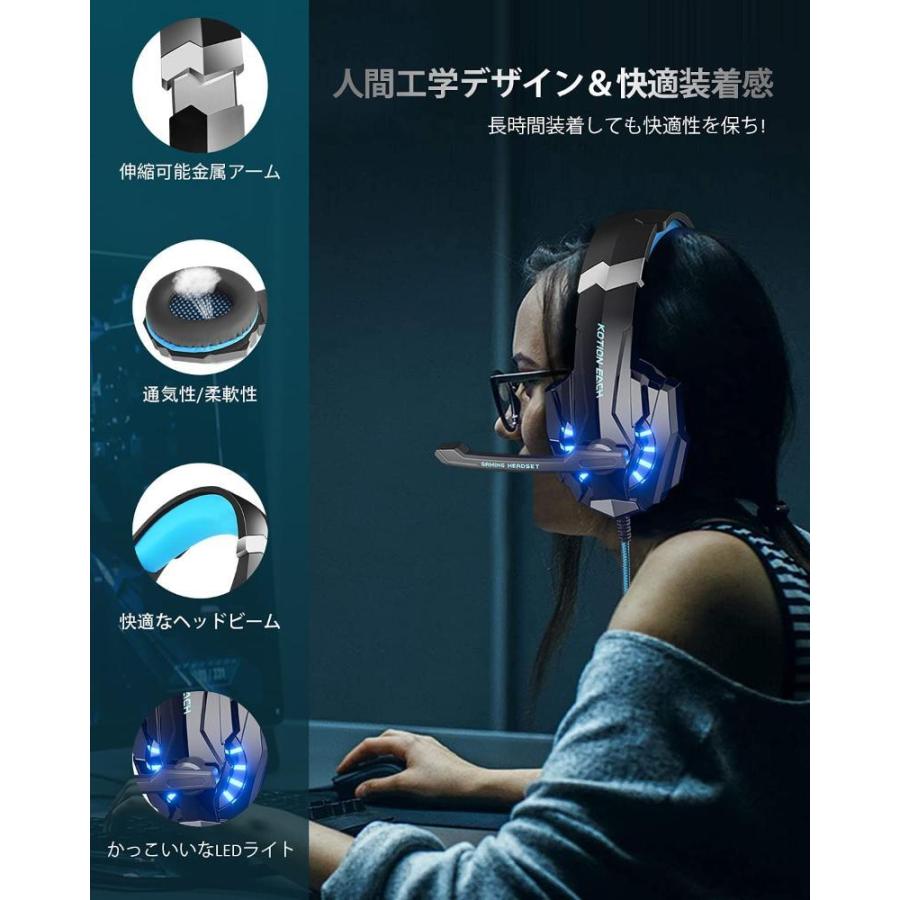 Phoinikas ゲーミングヘッドセット Ps4 ヘッドホン Ps5 ヘッドセット 有線 マイク付き ゲーミング へっどほん フォートナイト へっ Gys 暮らしのストア 通販 Yahoo ショッピング